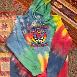 FLASH SALE!!Grateful Dead Summer Tour 87 official merch pullover hoodie